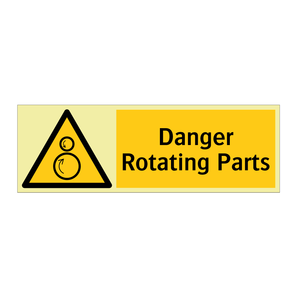 Danger Rotating Parts