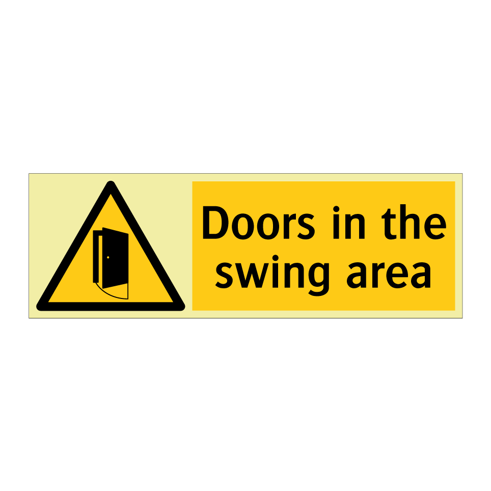 Doors in the swing area