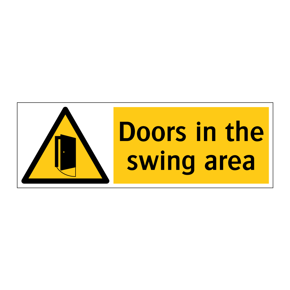 Doors in the swing area