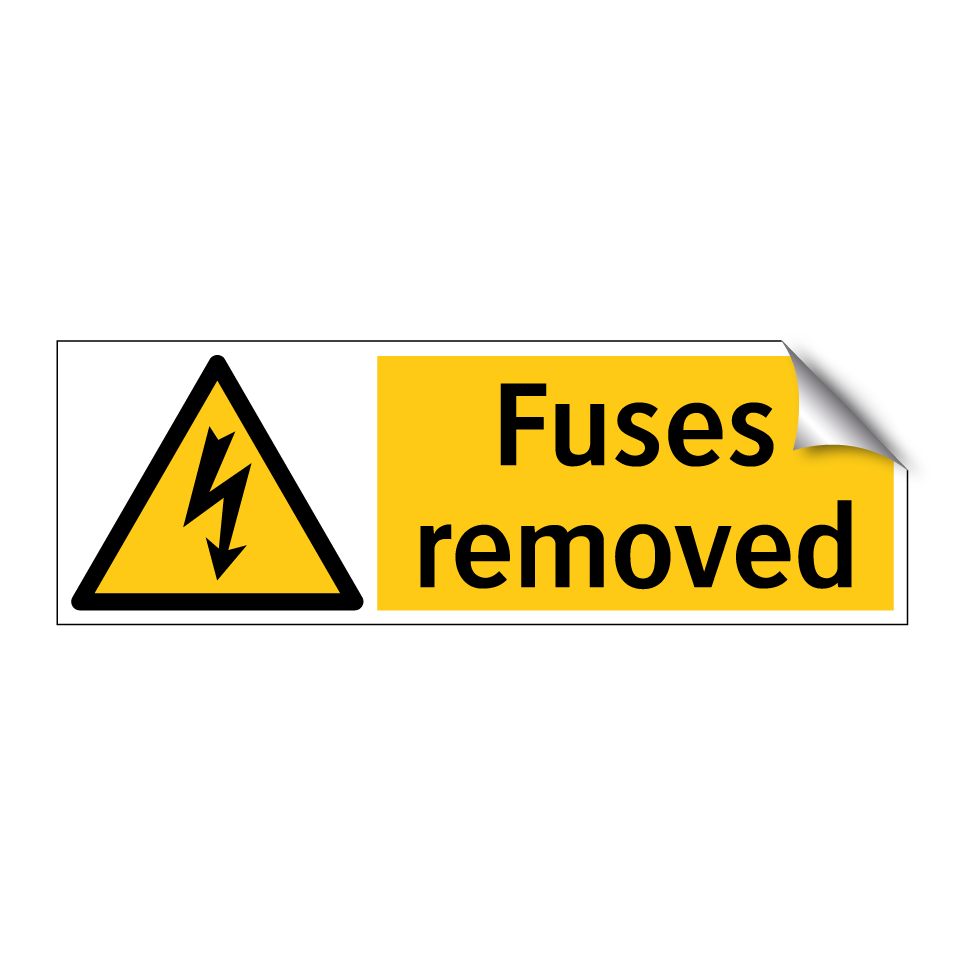 Fuses removed
