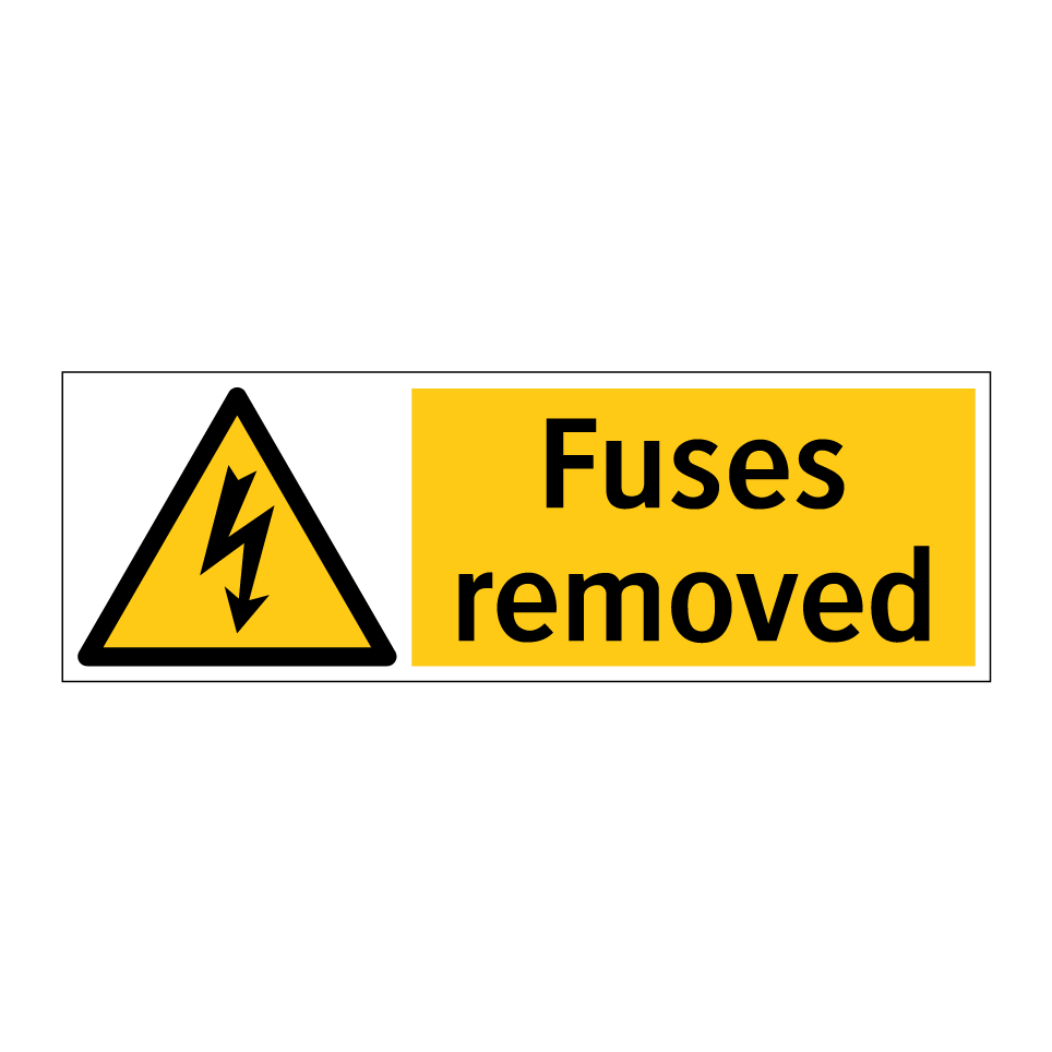 Fuses removed