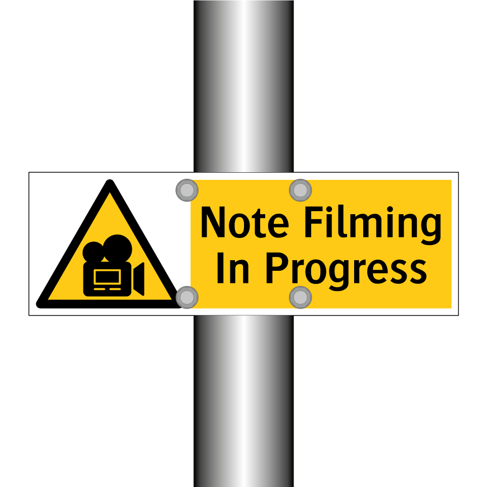 Note Filming In Progress