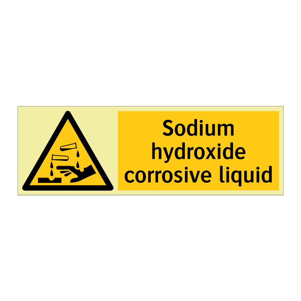 Sodium hydroxide corrosive liquid