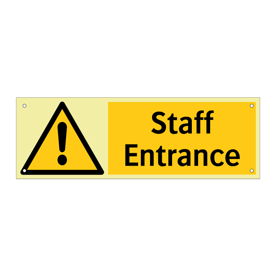 Staff Entrance