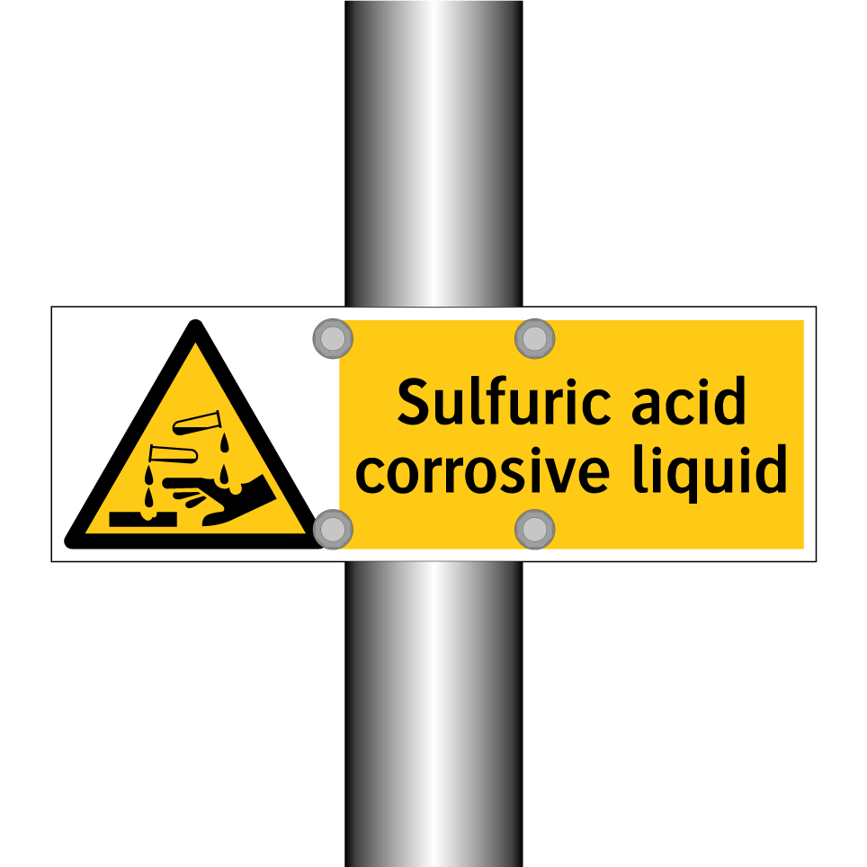 Sulfuric acid corrosive liquid