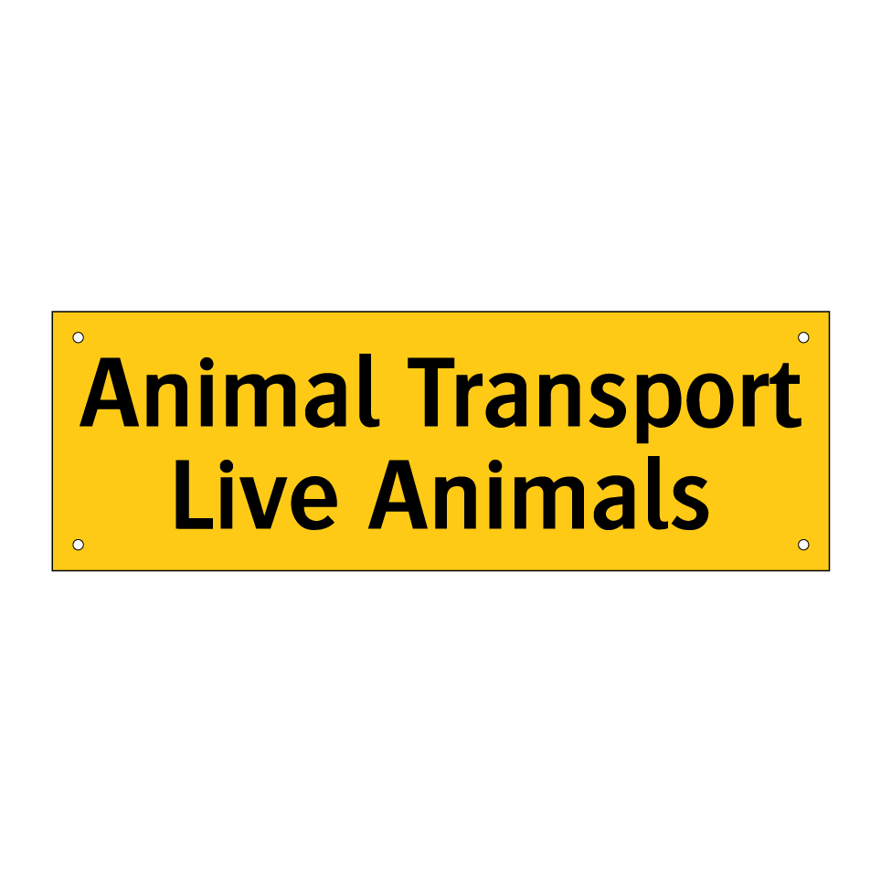 Animal Transport Live Animals