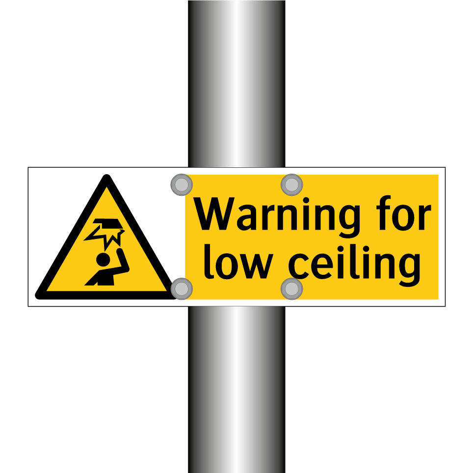 Warning for low ceiling