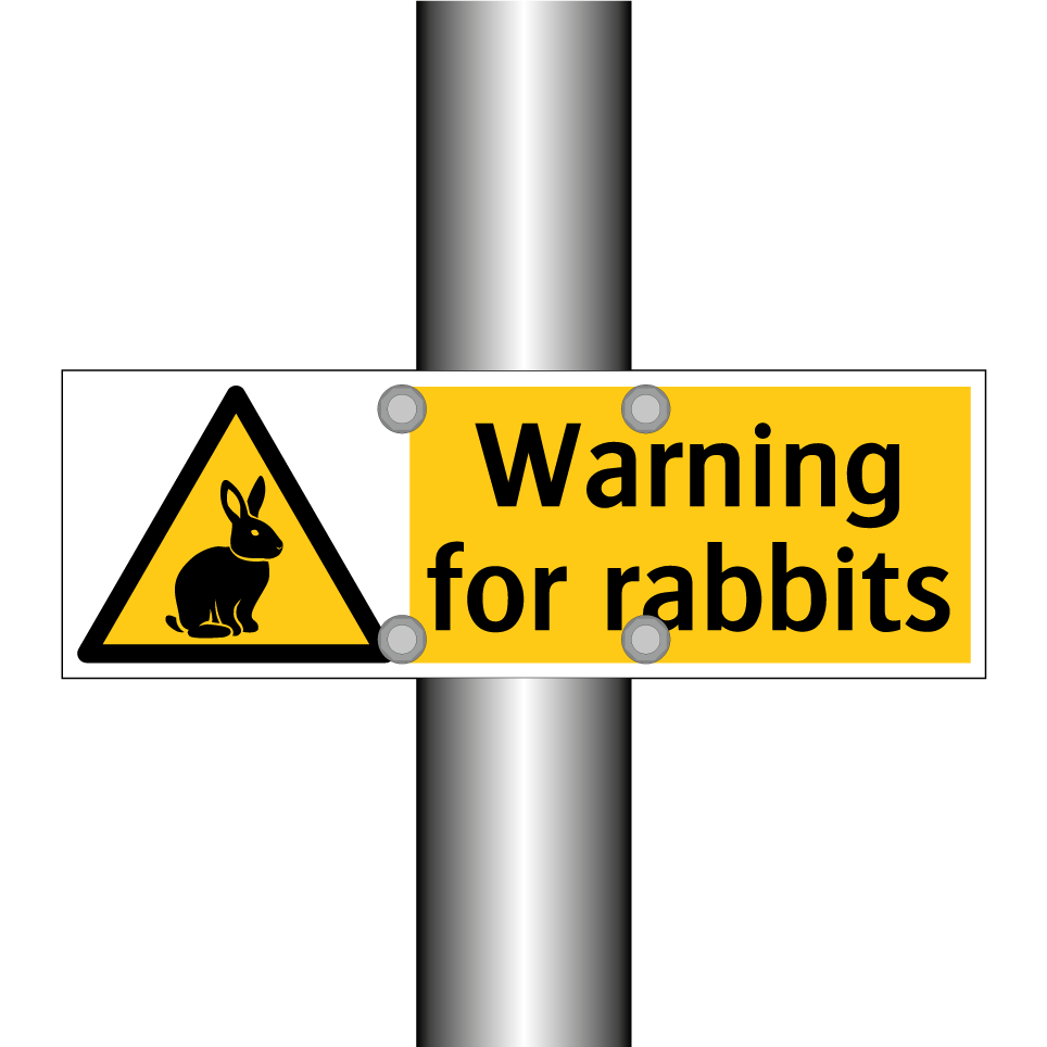 Warning for rabbits