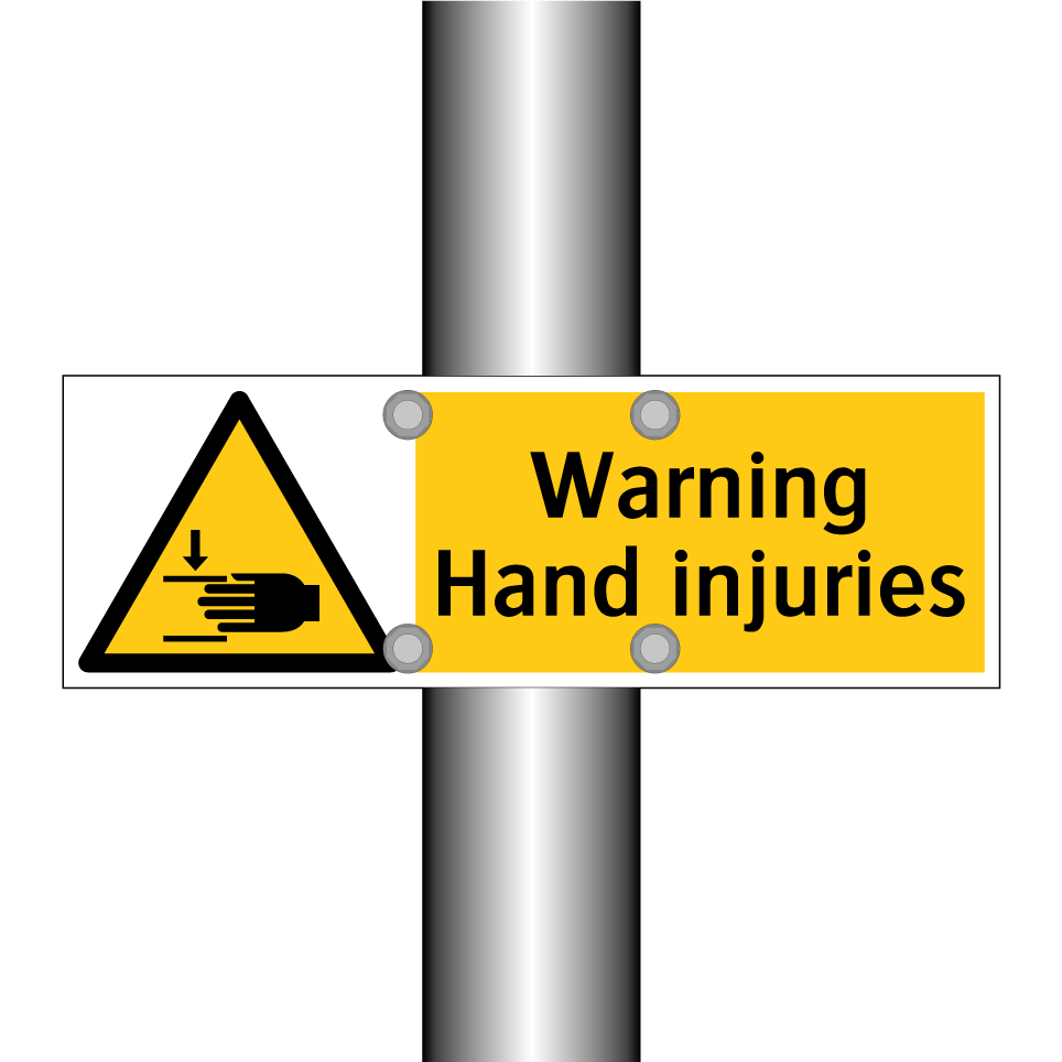Warning Hand injuries
