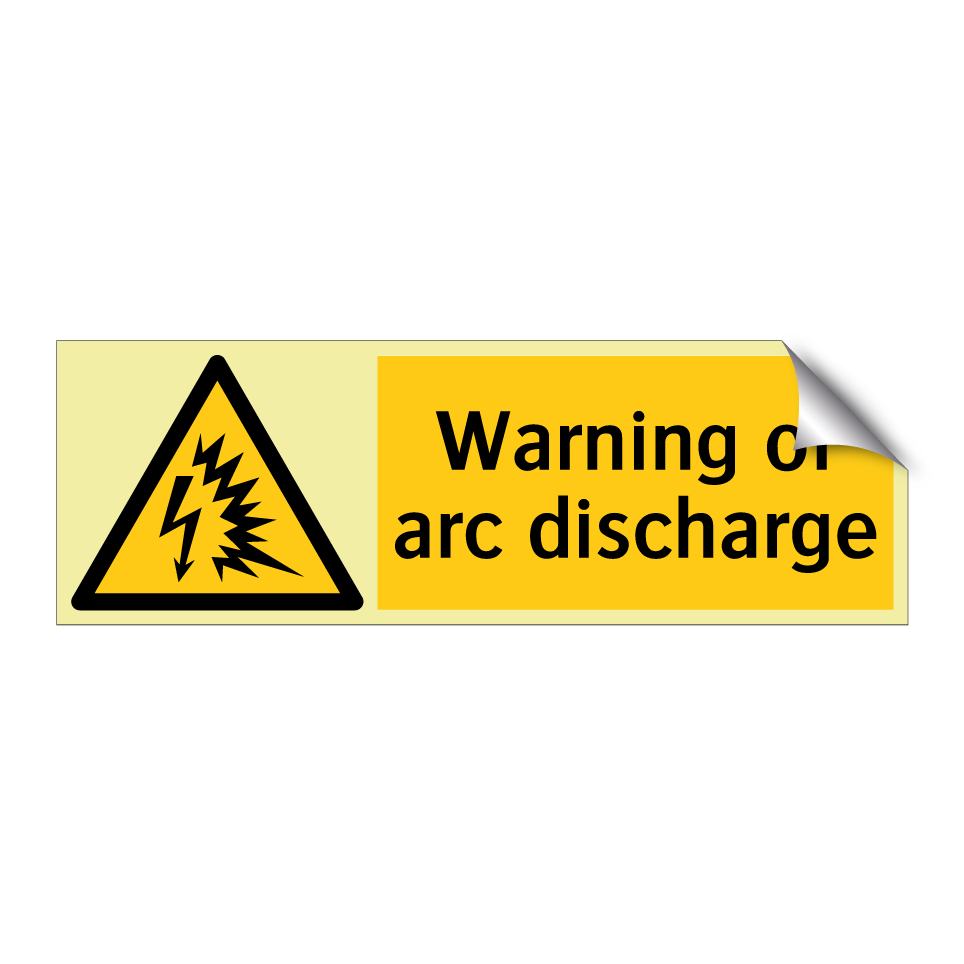 Warning of arc discharge