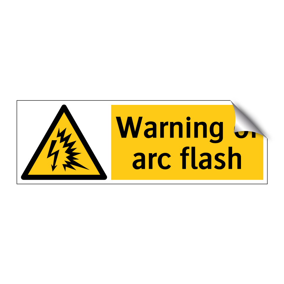 Warning of arc flash