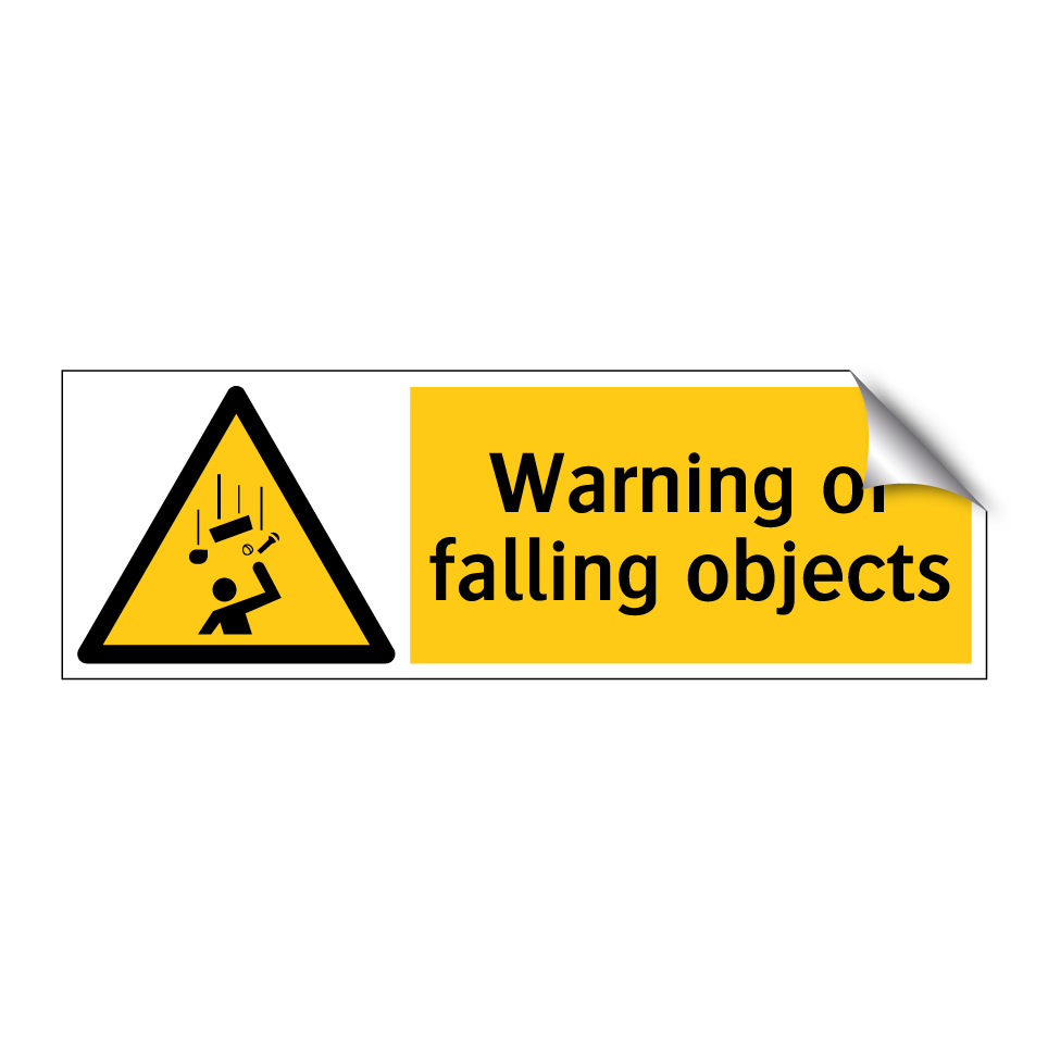Warning of falling objects
