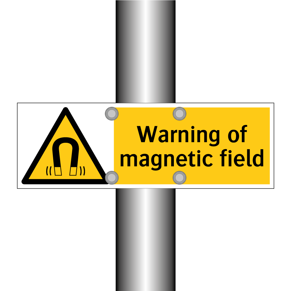 Warning of magnetic field