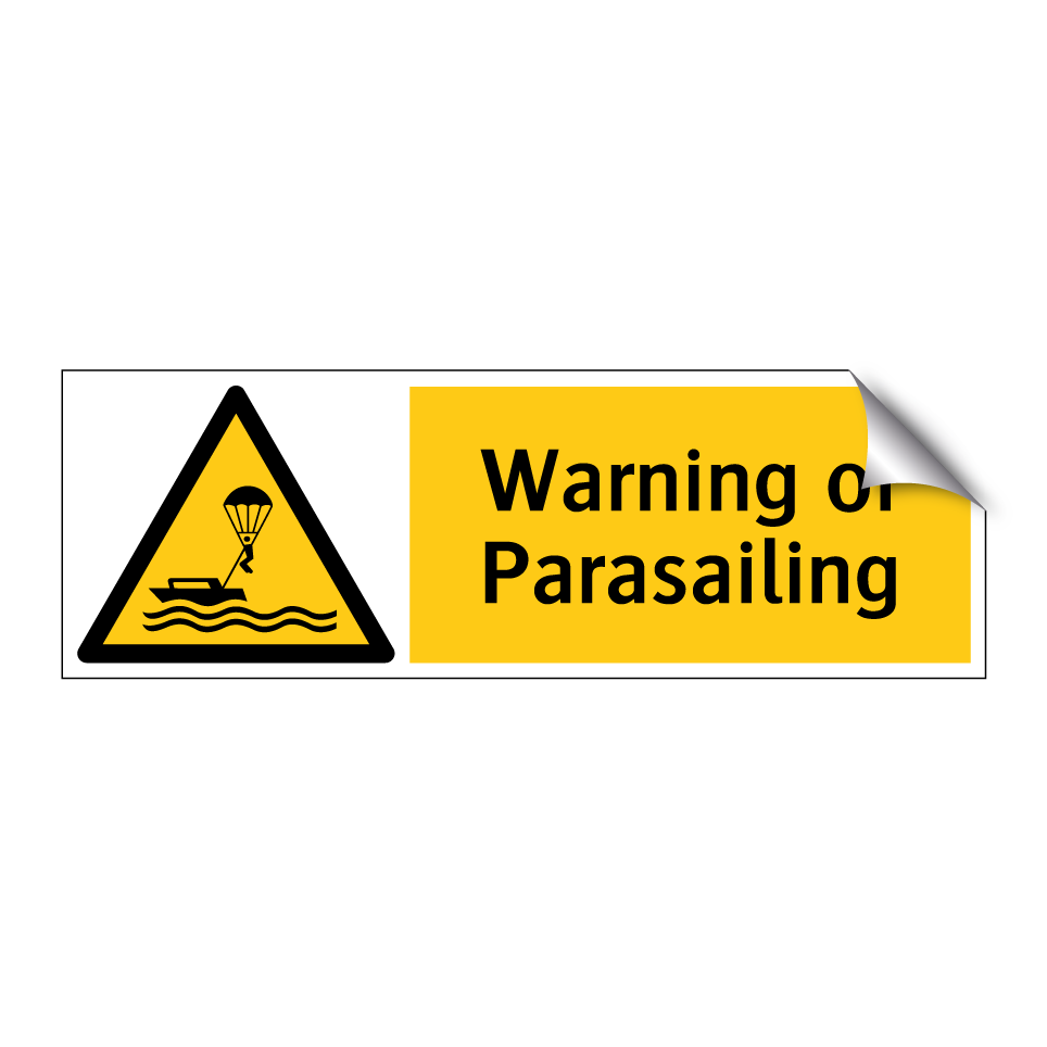 Warning of Parasailing