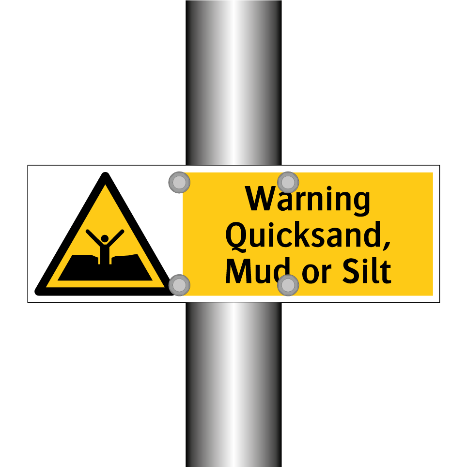 Warning Quicksand, Mud or Silt