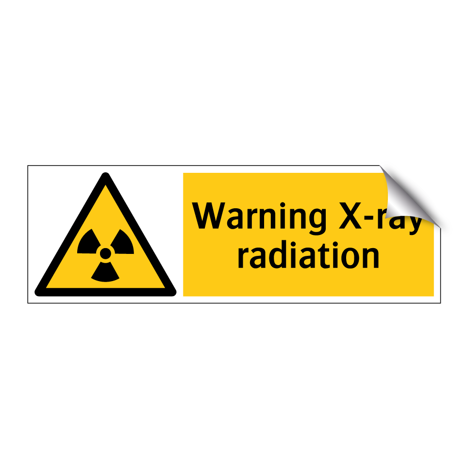 Warning X-ray radiation