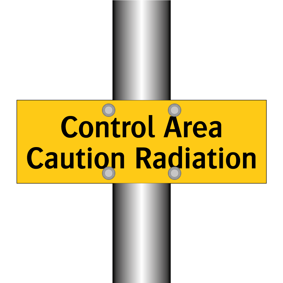 Control Area Caution Radiation