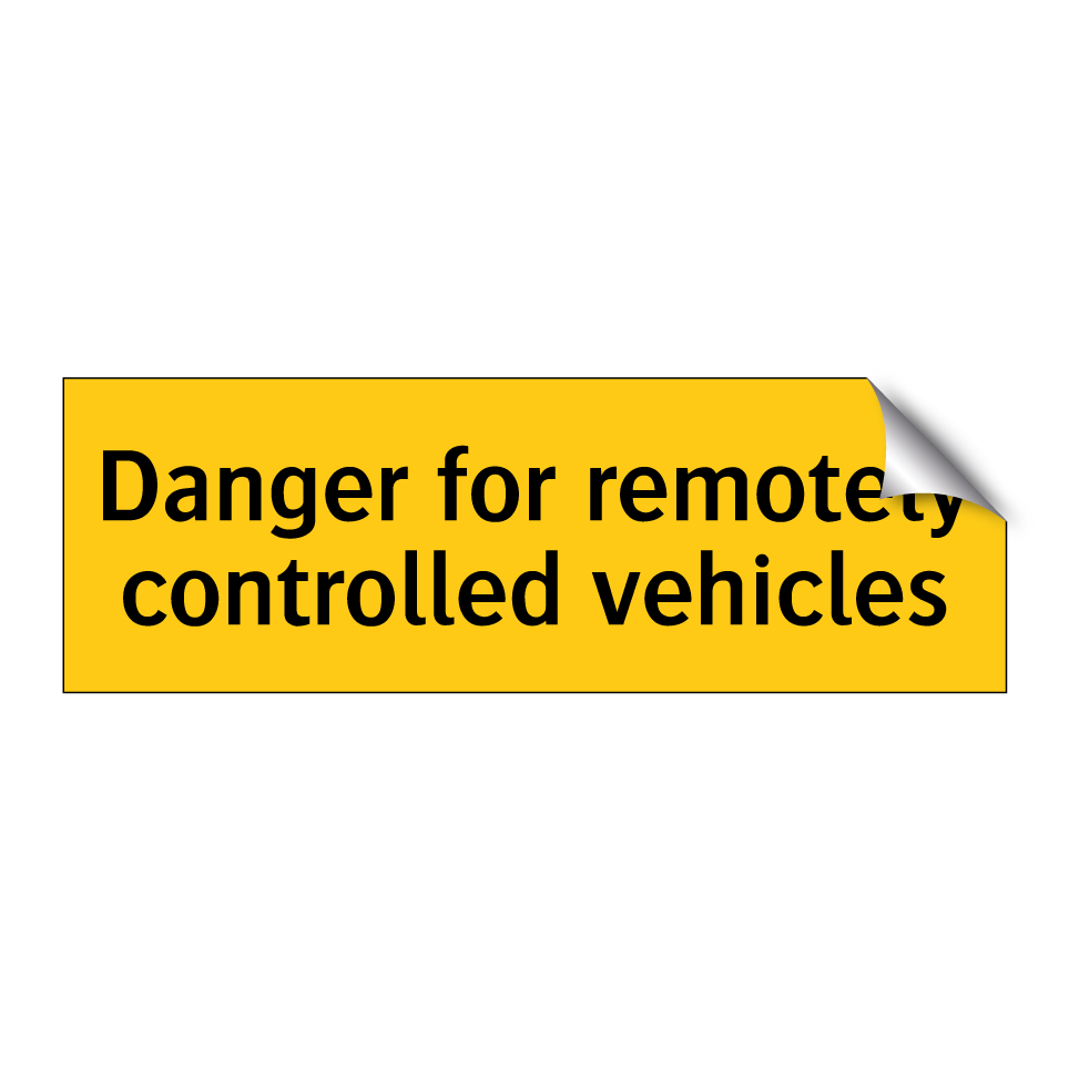 Danger for remotely controlled vehicles