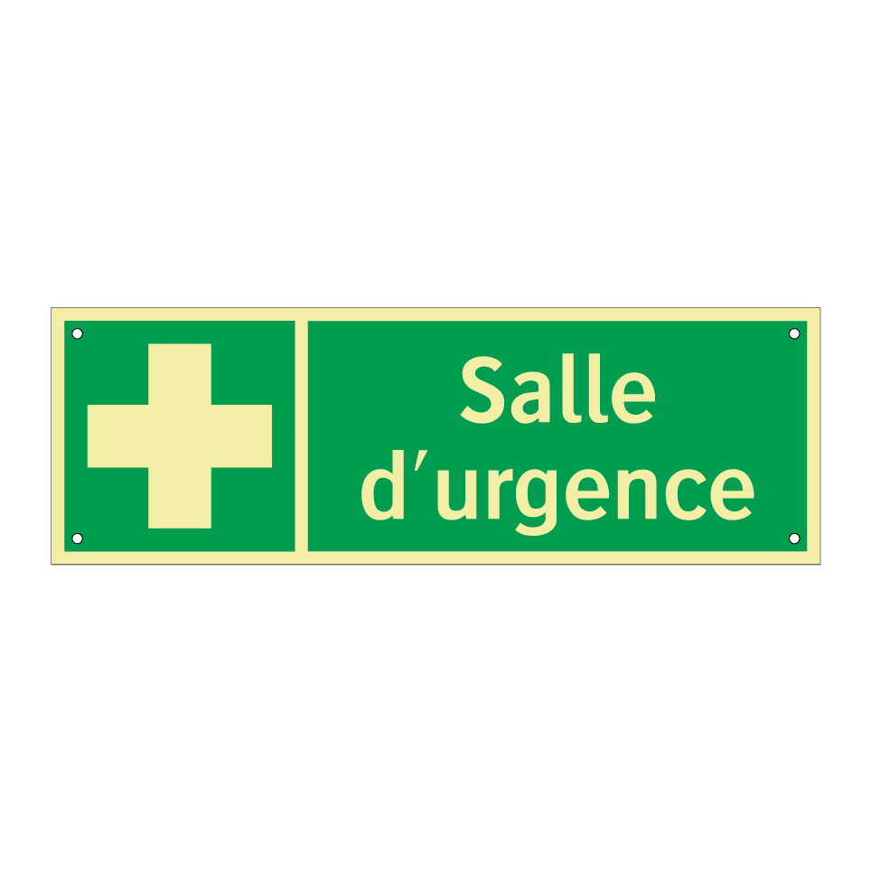 Salle d'urgence