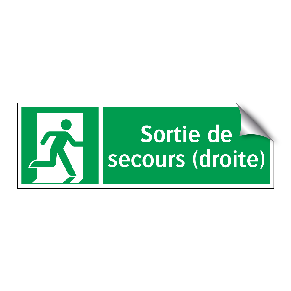 Sortie de secours (droite)