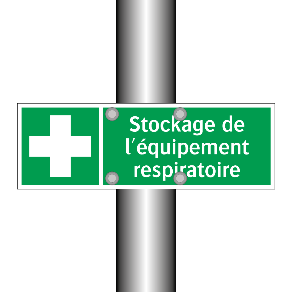 Stockage de l'équipement respiratoire