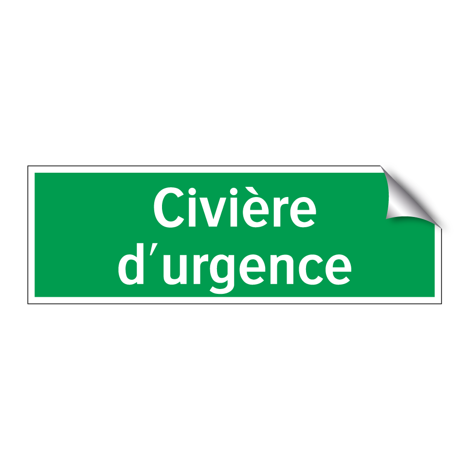 Civière d'urgence