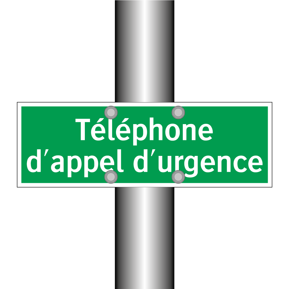 Téléphone d'appel d'urgence