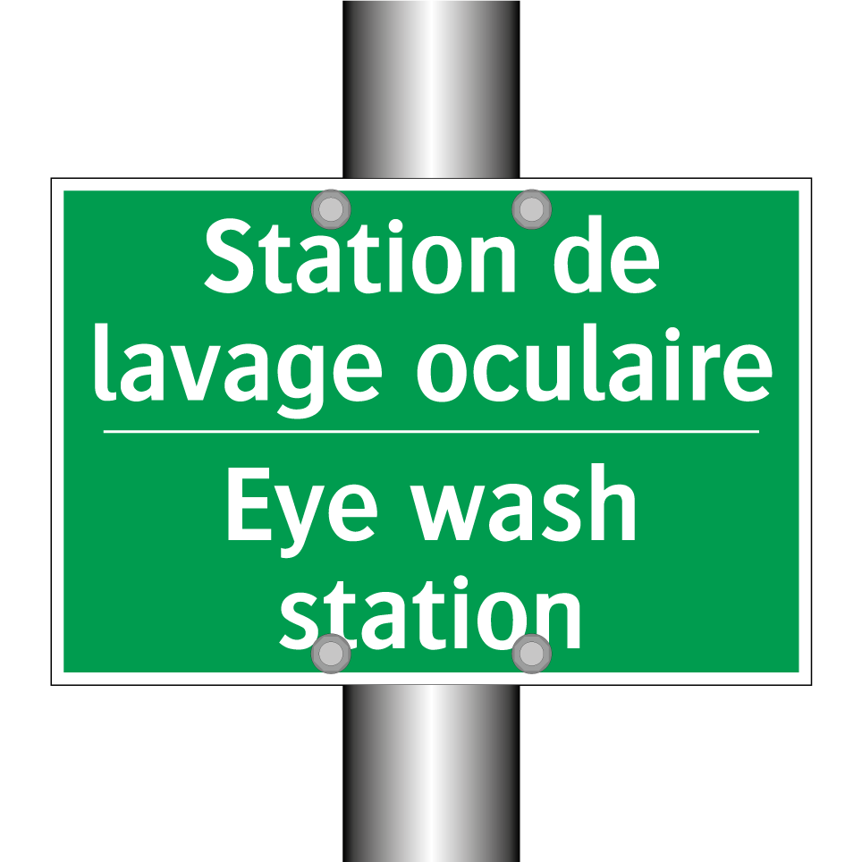 Station de lavage oculaire - Eye wash station
