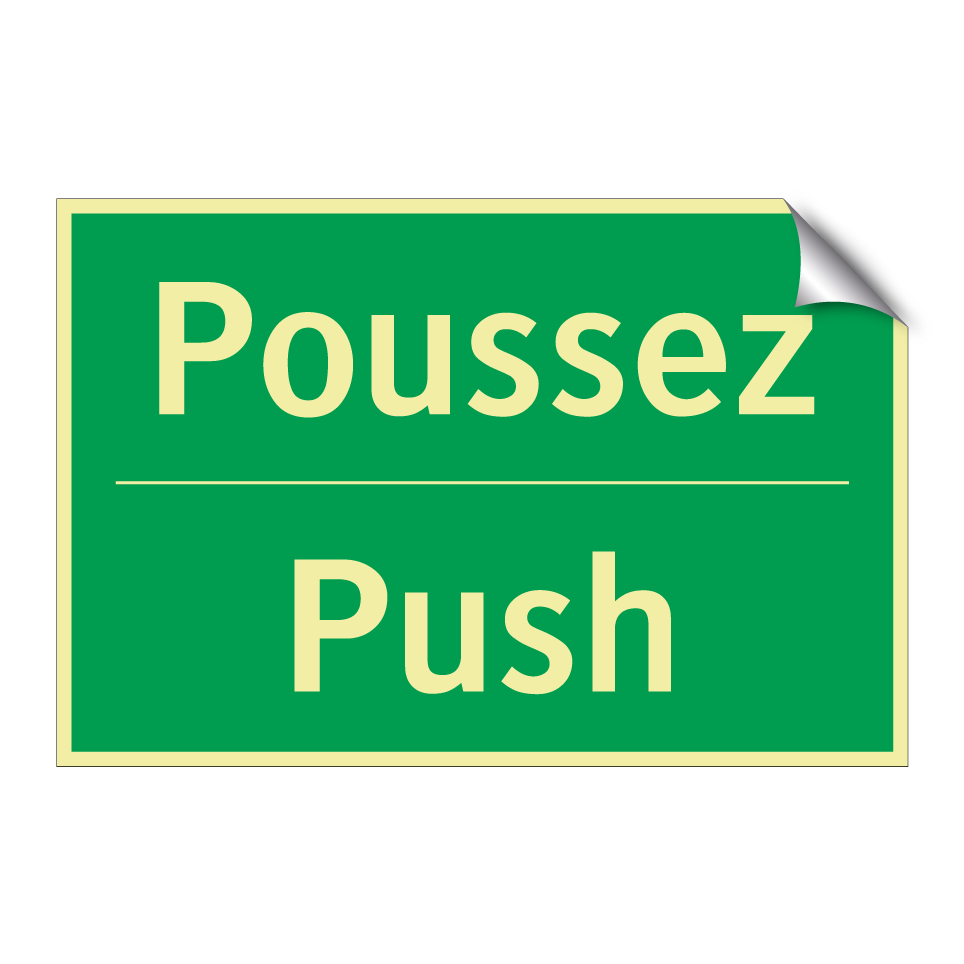Poussez - Push