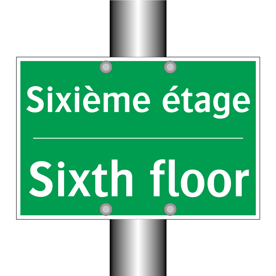 Sixième étage - Sixth floor