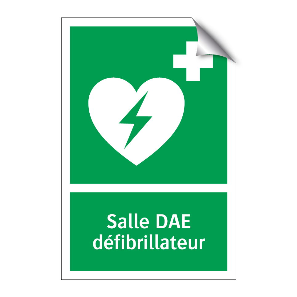 Salle DAE défibrillateur