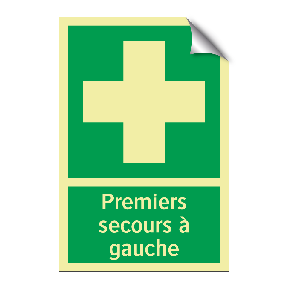 Premiers secours à gauche
