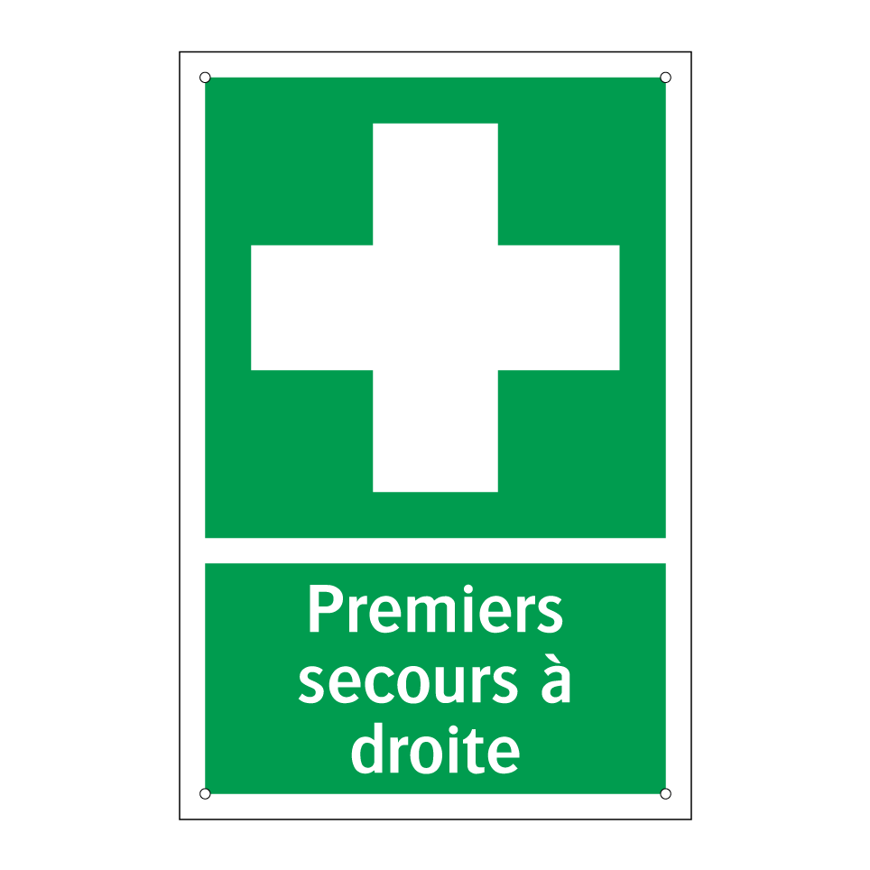 Premiers secours à droite