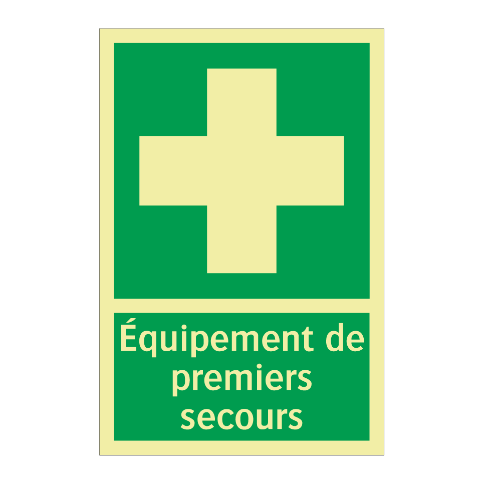 Équipement de premiers secours
