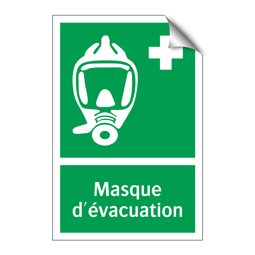 Masque d'évacuation
