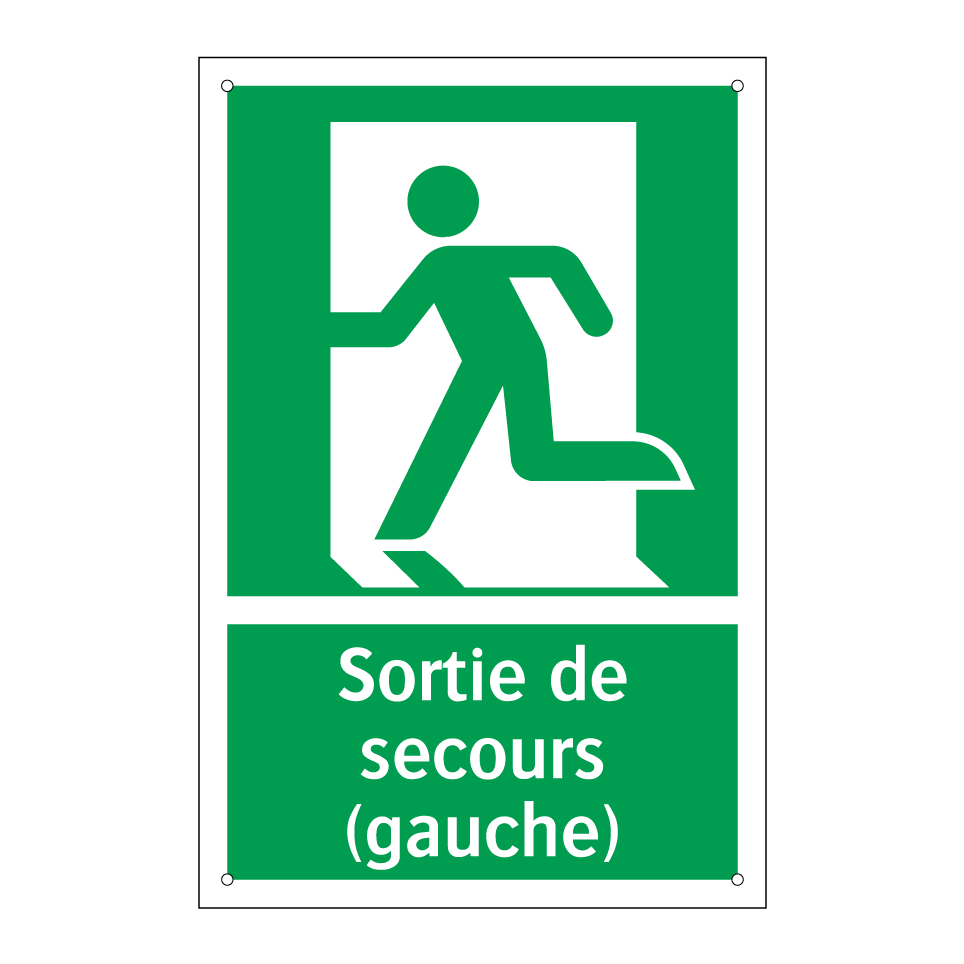 Sortie de secours (gauche)