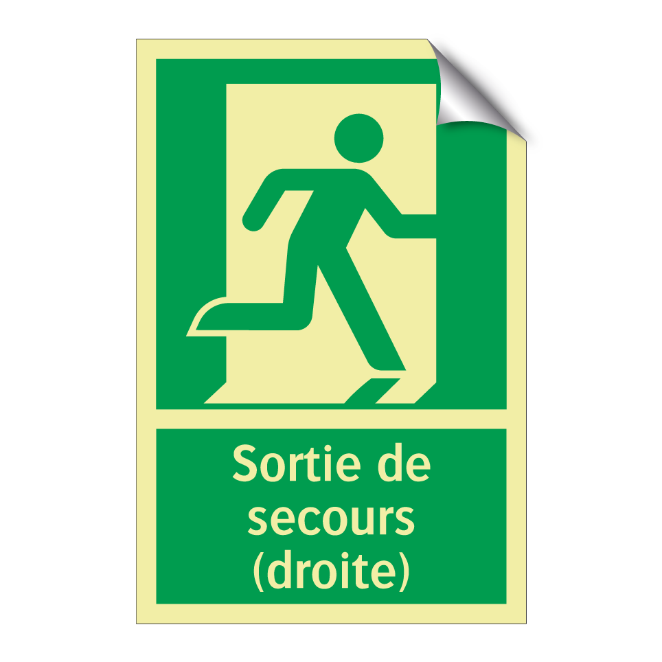 Sortie de secours (droite)
