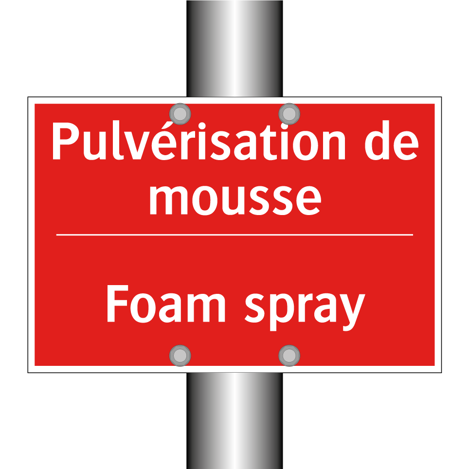 Pulvérisation de mousse - Foam spray