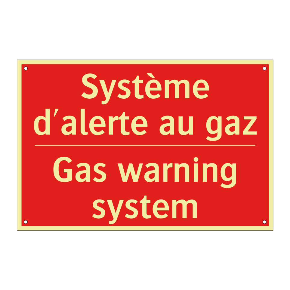 Système d'alerte au gaz - Gas warning system