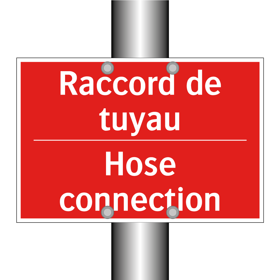 Raccord de tuyau - Hose connection