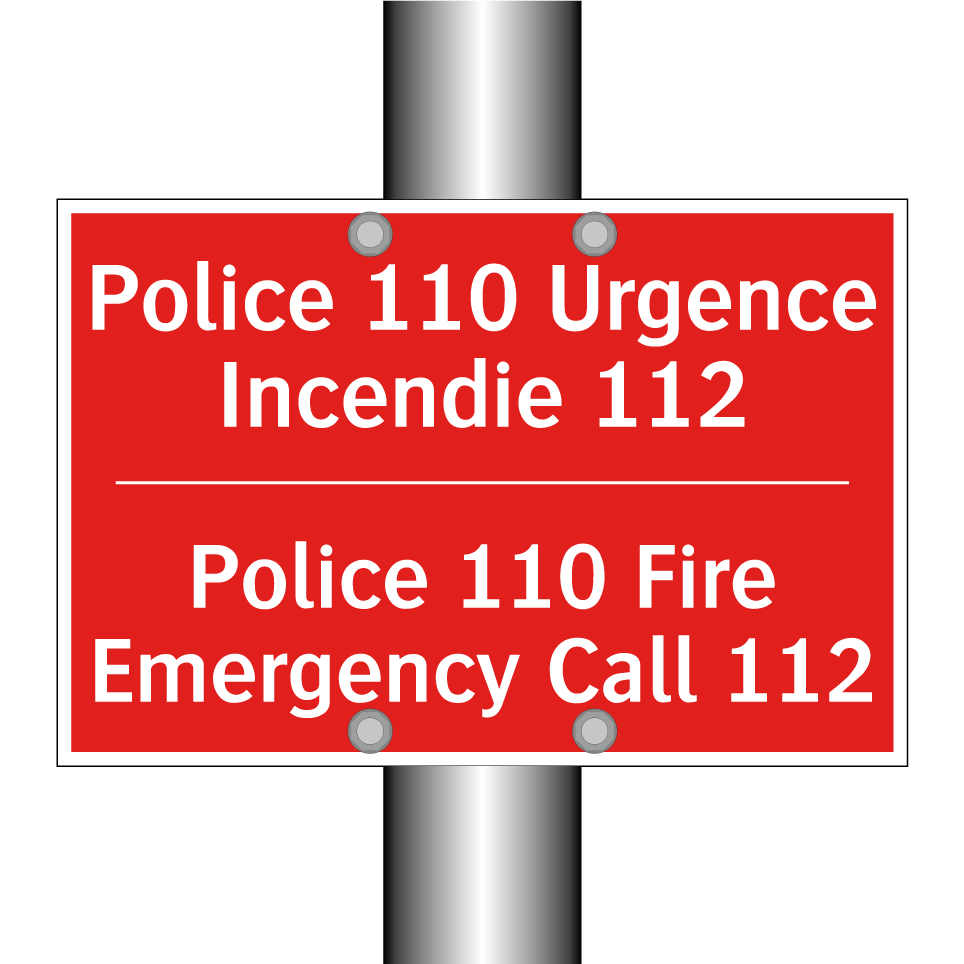 Police 110 Urgence Incendie 112 /.../ - Police 110 Fire Emergency Call /.../