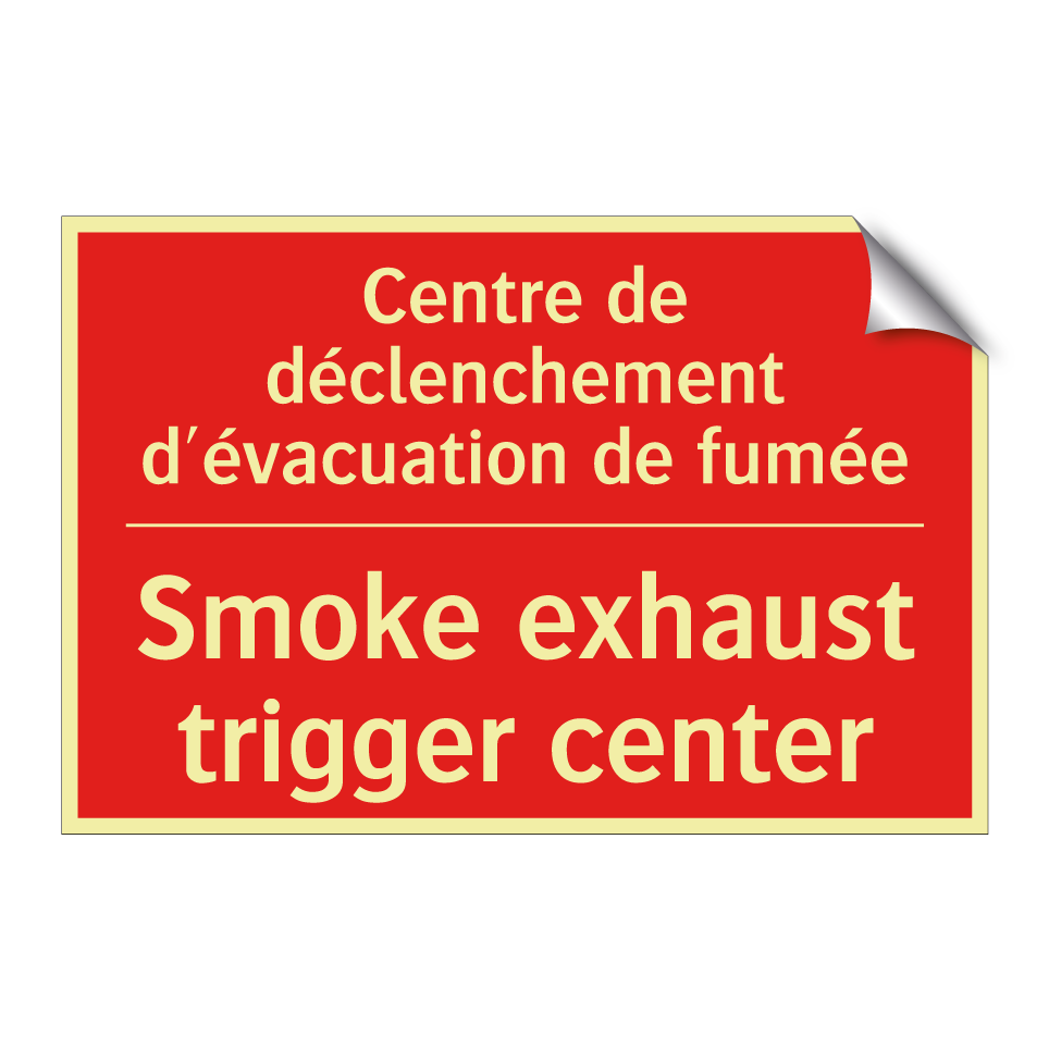 Centre de déclenchement d'évacuation /.../ - Smoke exhaust trigger center