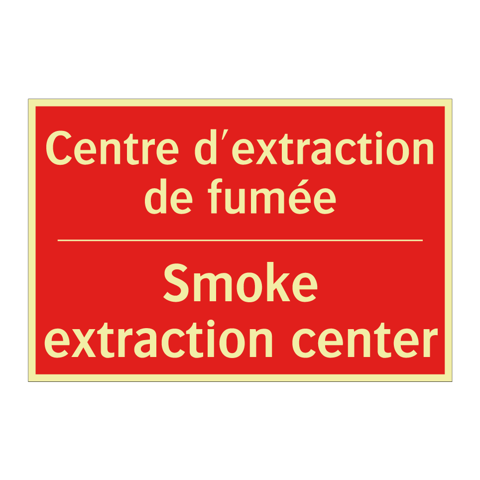 Centre d'extraction de fumée - Smoke extraction center
