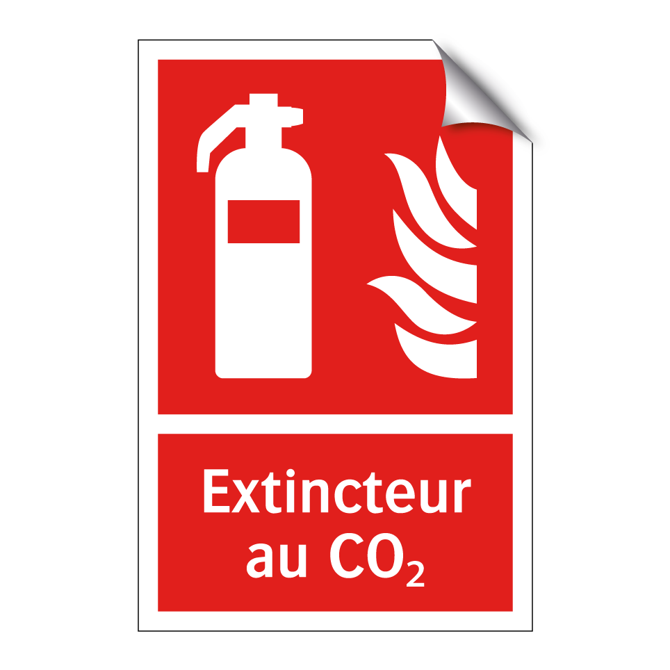 Extincteur au CO₂