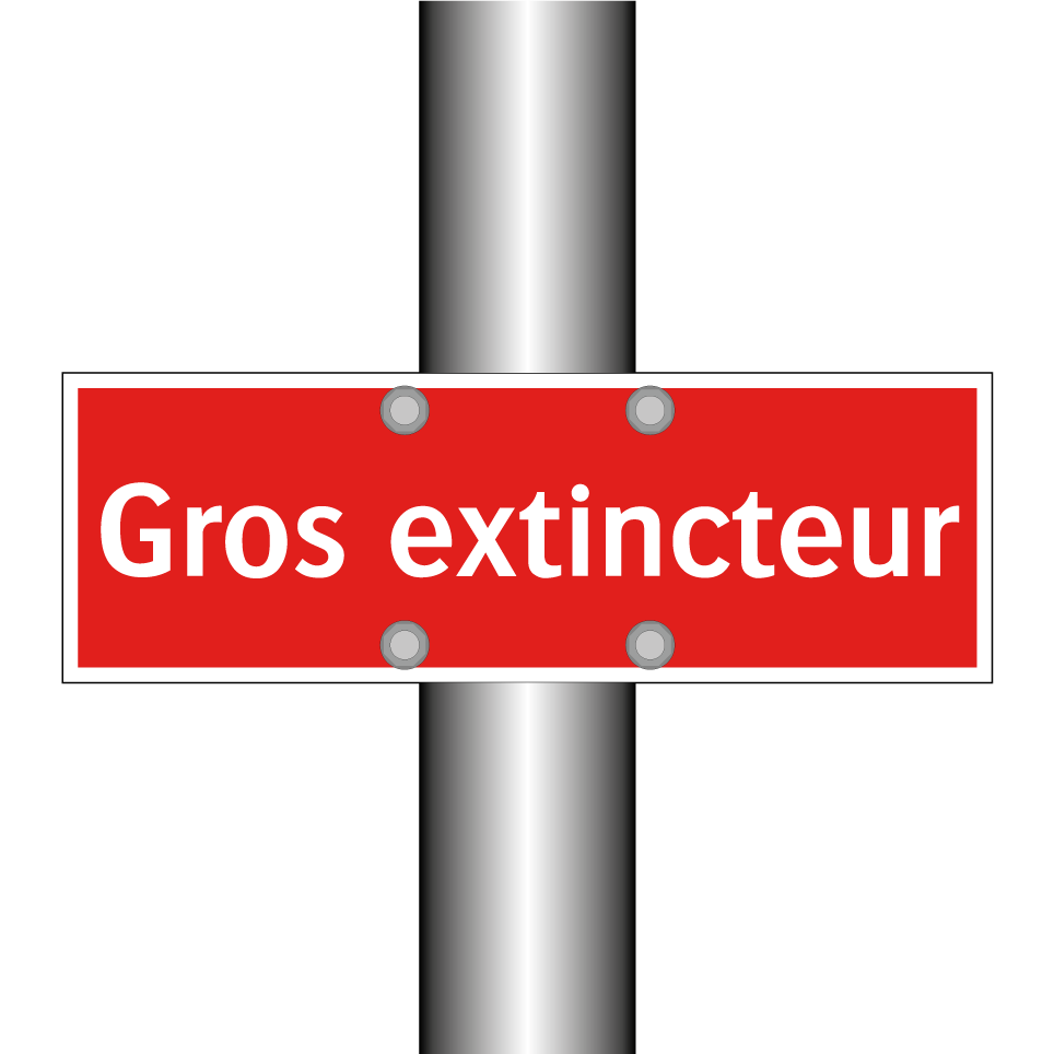 Gros extincteur