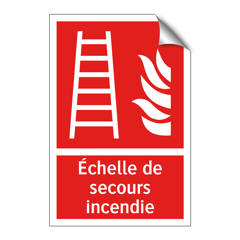 Échelle de secours incendie