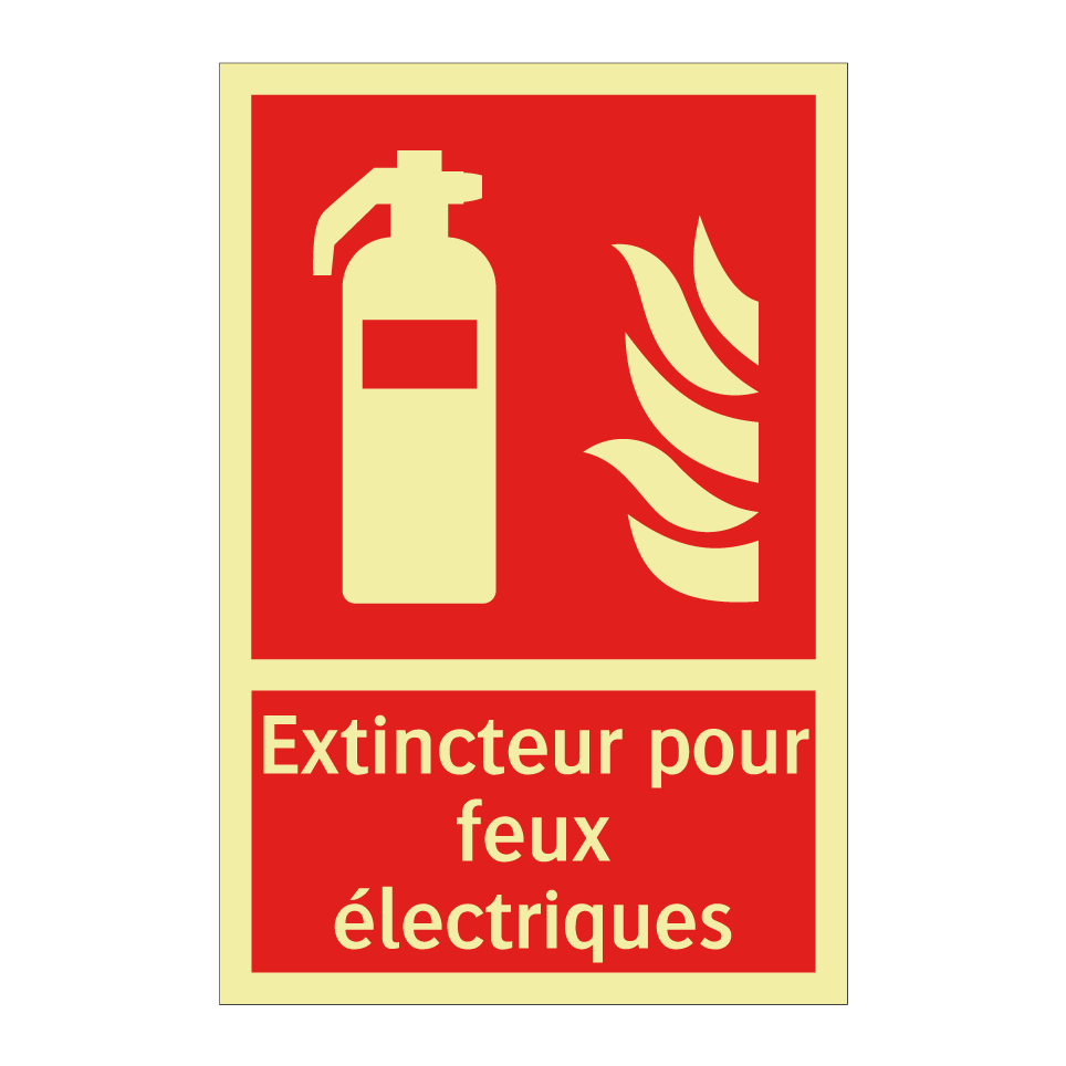 Extincteur pour feux électriques