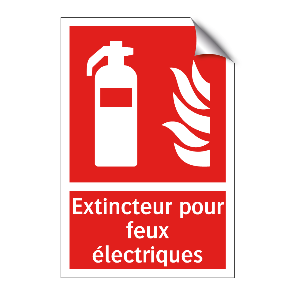Extincteur pour feux électriques