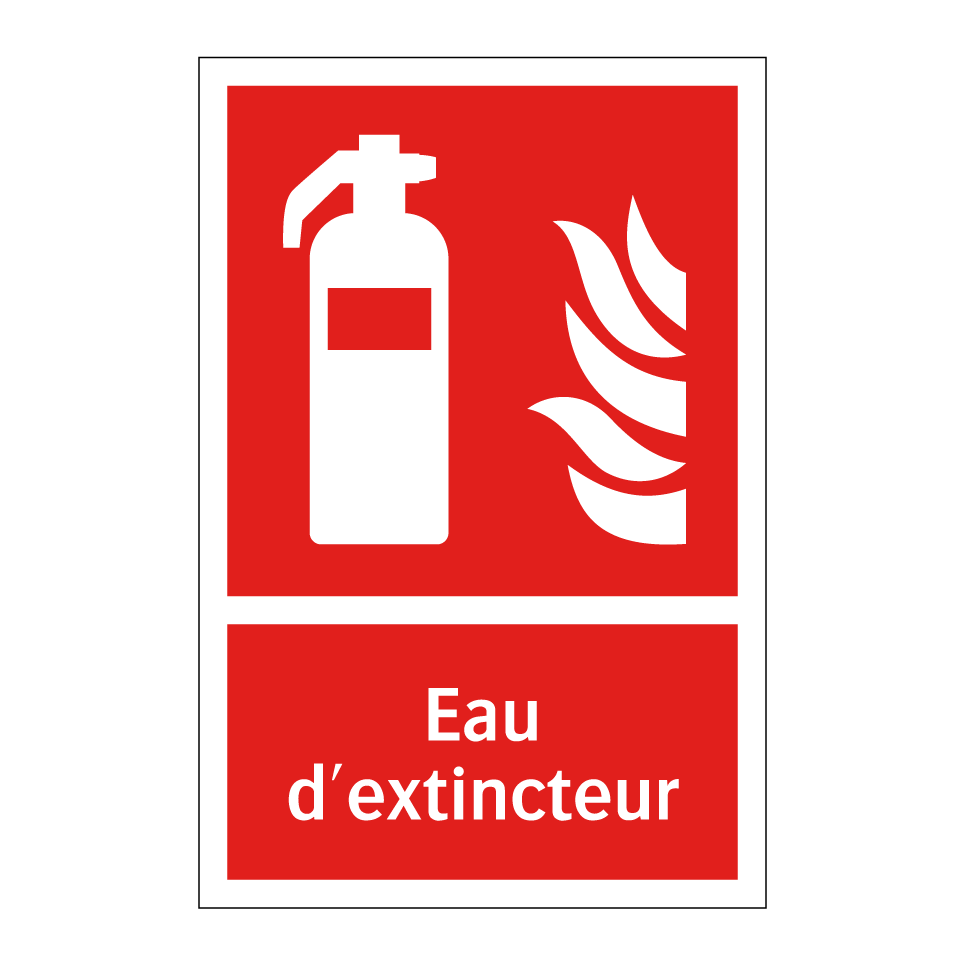 Eau d'extincteur