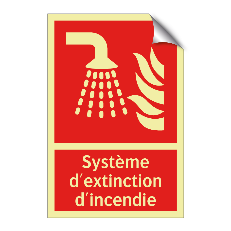 Système d'extinction d'incendie